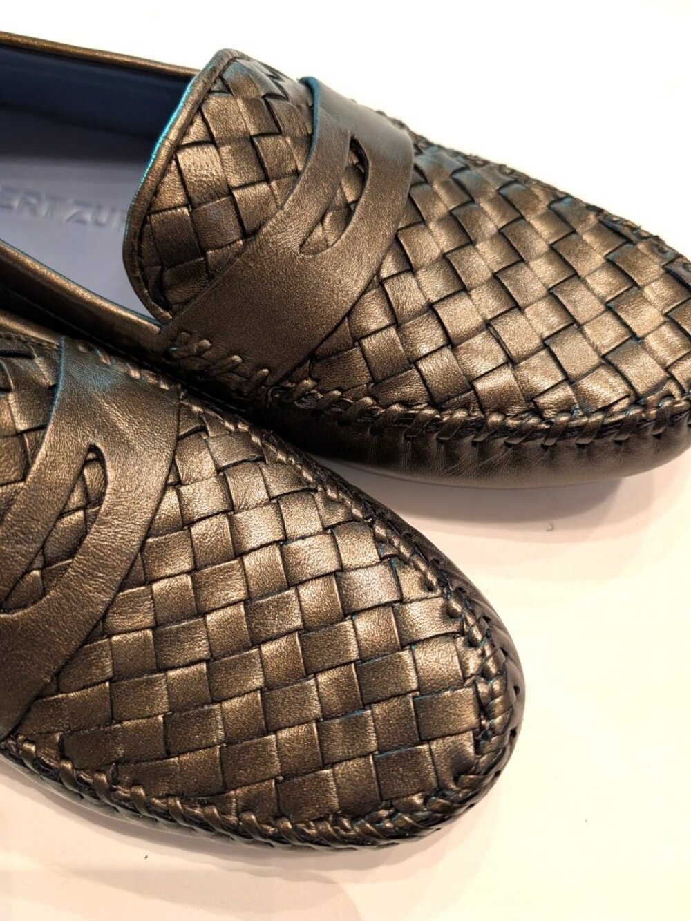 Robert Zur leather driving shoe NEW - Picture 6 of 8